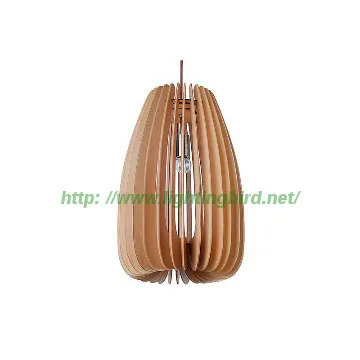 Decorative Wooden Pendant lamps / pendant Light For Hotel And Home