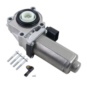 Motore e sensore dell'attuatore del caso di trasferimento per i modelli BMW E53, E70, X5, E83, X3, E71 - Numeri di parte 27102449709, 27107566296, 27107541782