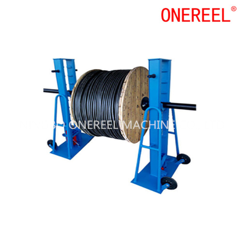Hydraulic Cable Reel Stand Drum Jack with Spindle