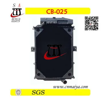 X51012 auto cooper brass radiator for truck