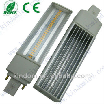 G24/G23 /E27 led 13W LED PL light, Isolating driver