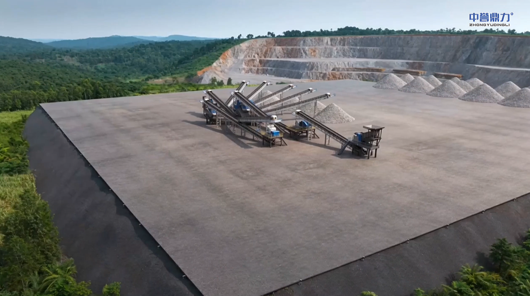 Prefabricated Modular Mining Crushing Production Line