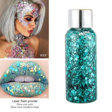 HANDAIYAN Liquid Glitter Eyeshadow Face Body Glitter Gel Shimmer Sparkles Cosmetics Crystal Gel Makeup maquiagem TSLM1