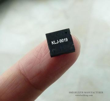 Passive SMD Buzzer Piezo Speaker Power Saving (L) 9.0mm * (W) 9.0mm * (H) 1.9mm, KLJ-9019