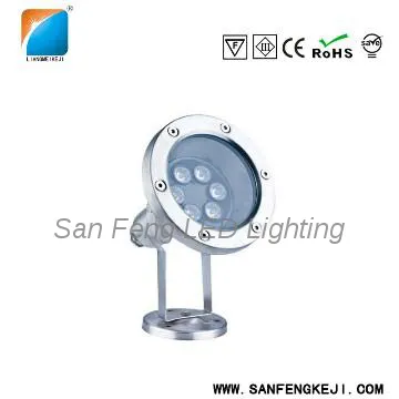Stable Working IP68 6w  LED Underwater Light