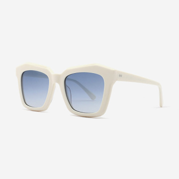 Bold Square Acetate Female Sunglasses