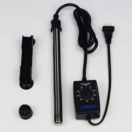 JEBO Jiabao 3018 Adjustable 100W/200W/300W Automatic Constant Temperature Fish Tank Stainless Steel Heating Rod