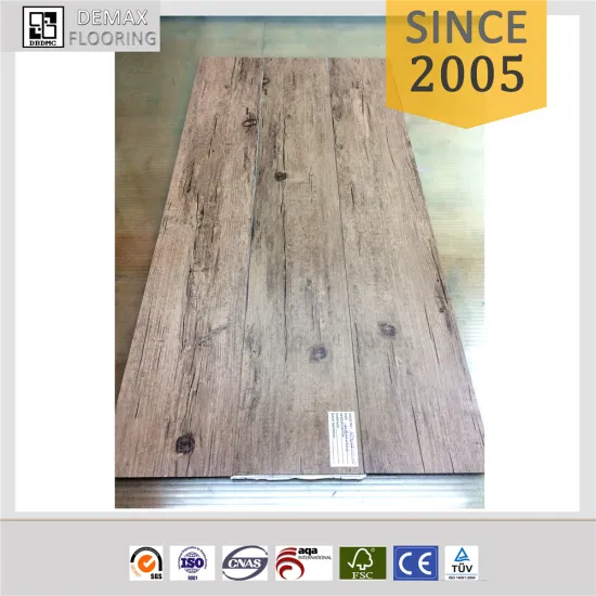 Luxury Vinyl flooring/plastic vinyl flooring 4mm and 5mm marmoleum click