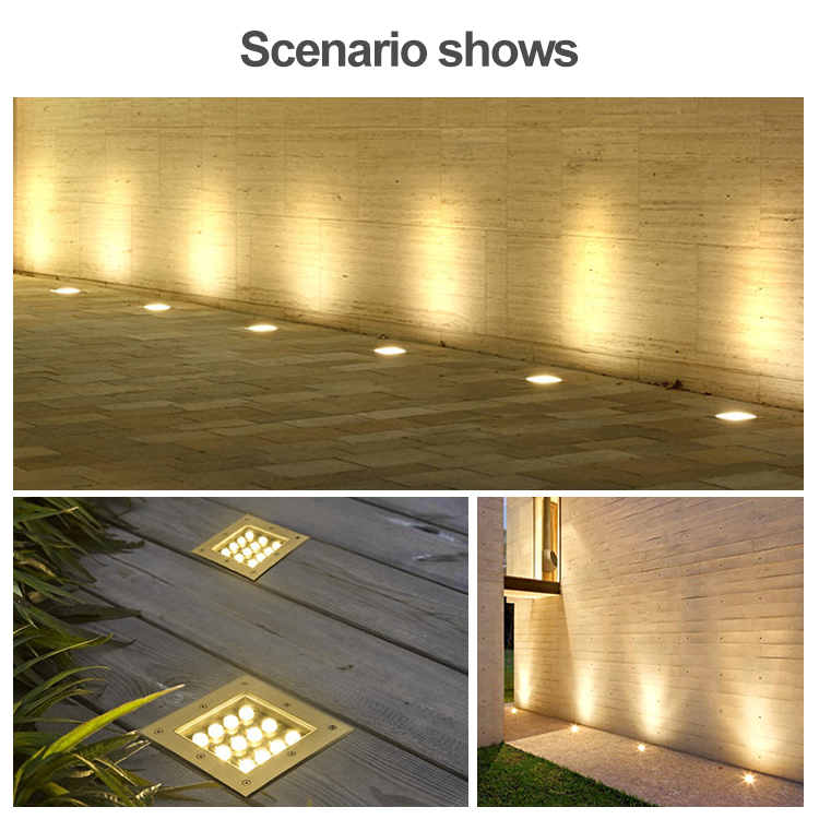 square led underground light