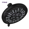 8 Function 5.5 Inch Brushed Nickel Bathroom Overhead Showerhead - Water Saving SH8730BK
