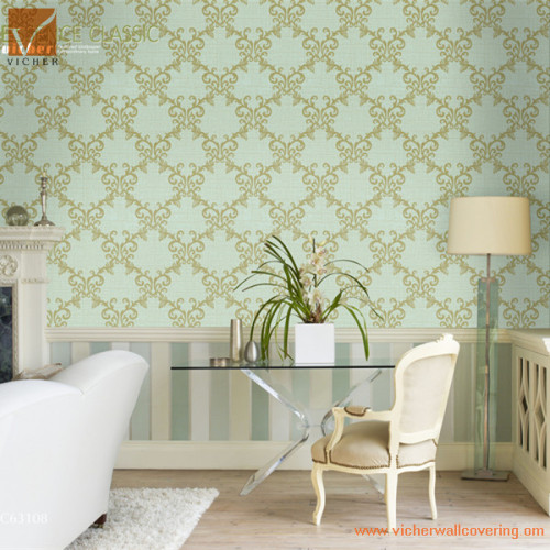 cheap modern damask design wallpapers