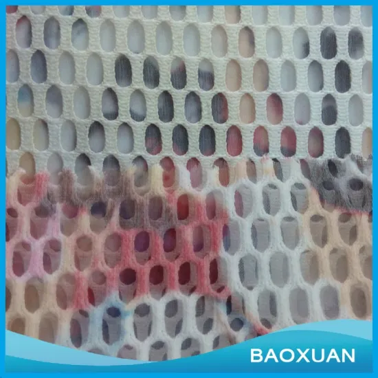 100%Polyester DTY bonded mesh printting fabric
