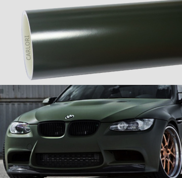 ceramic matte army green car wrap vinyl