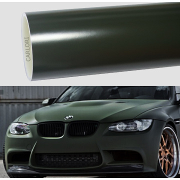 ceramic matte army green car wrap vinyl