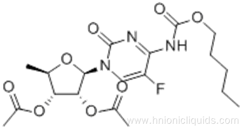 5`-deoxy-5-fluore-N-[(pentoyloxy)carbonyl]cytidine 2`,3`-diacetate CAS 162204-20-8