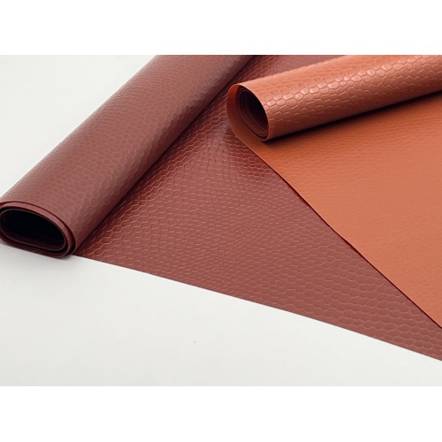 Película blanda de PVC con estampado de serpiente