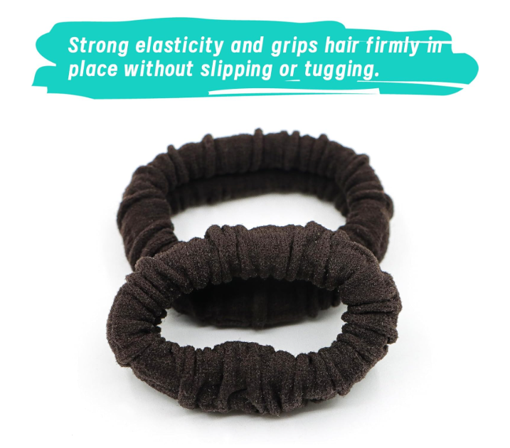 Soft and Elastic Polyester Hair Bands Without Tugging