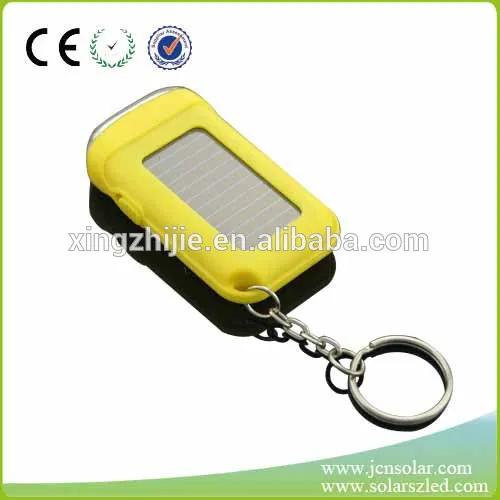 2014 hot ABS plastic solar key chain buy direct from china factory