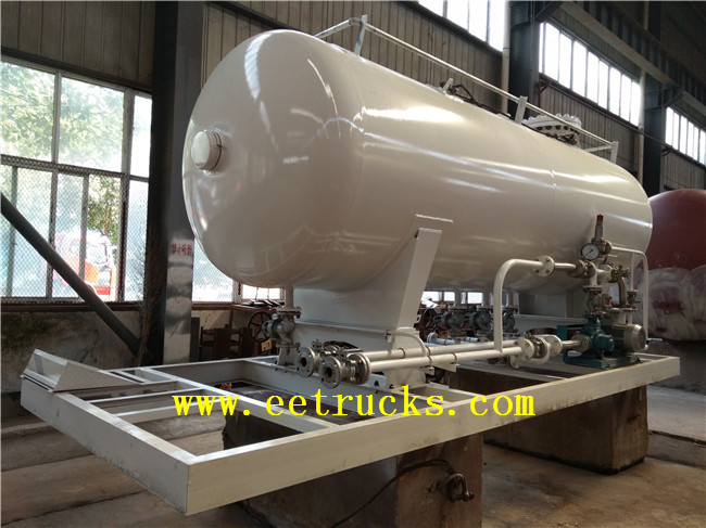 10 CBM Skid Mounted LPG Tanks