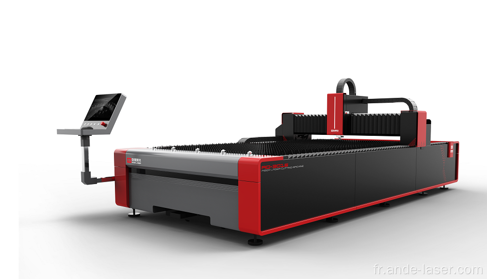 Machine de découpe laser à fibre de plaque métallique économique