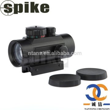 4-Inch 1X30 Red/Green Dot Sight with Integral Picatinny Mounting Deck/interchangeable for rail size 11mm or 22mm