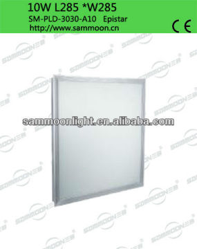 flat square 285*285mm 10W led panel light Chinese manufacturer