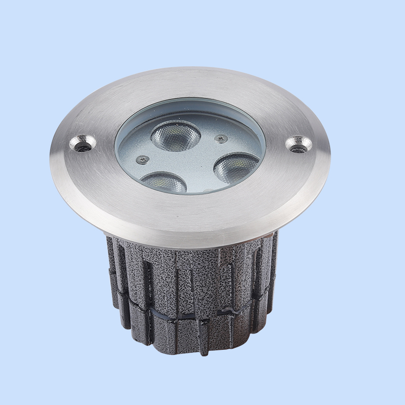 IP67 3Watt 100 * 100mm Inground Light