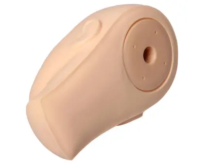 Eyelash extension training mannequin head for eyelash training flat training head