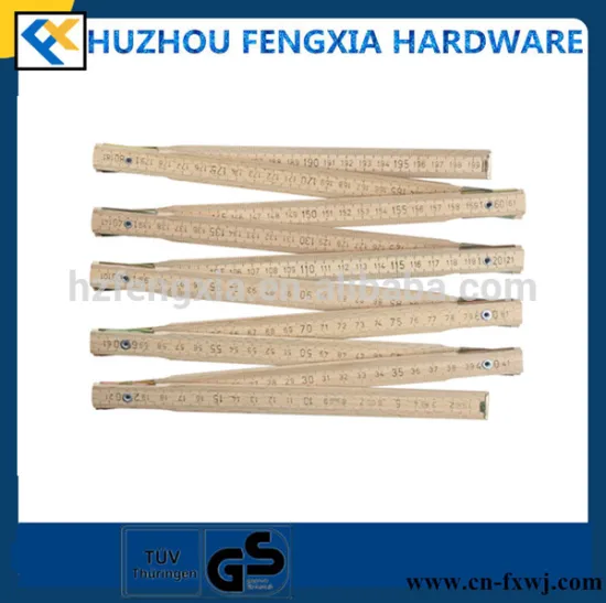 FX05010 Best Quality Wooden Folding Ruler 2m for Sale