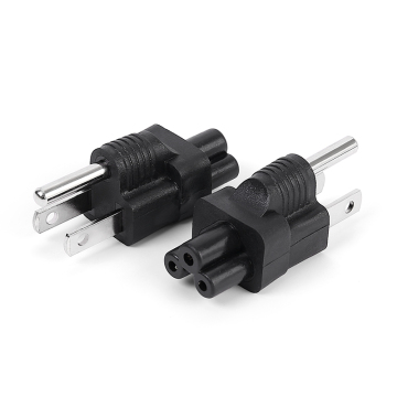 US 3 Pin Plug Insert Electrical USA Assembled Plug Insert IEC C5 Plug 2Pin for Power Supply