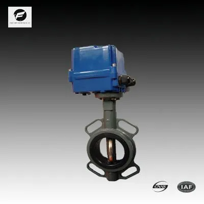 industrial CTB-010 Cast Iron electric butterfly valve DN350 DN80 DN50 DN300