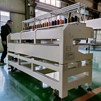 YUNFU 6-Head High-Speed Brother Cap Embroidery Machine - Used Factory Price