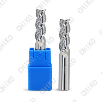 HRC45 3 Flutes Solid Carbide End Mill CNC Milling Cutter for Aluminum