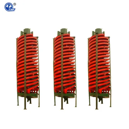 Chrome Wash Plant Gravity Spiral Chute Concentrator for Chromite Ore Separation