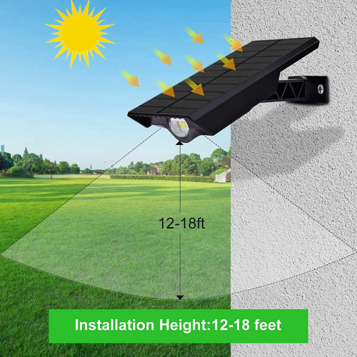 Solar Adjustable LED Wall&Ground Spotlight