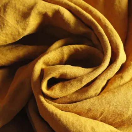 Enzyme stone washed pure linen bedding