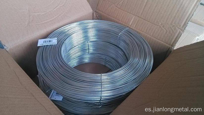 20 alambre galvanizado de Gague 10 kg por empaque de rollo