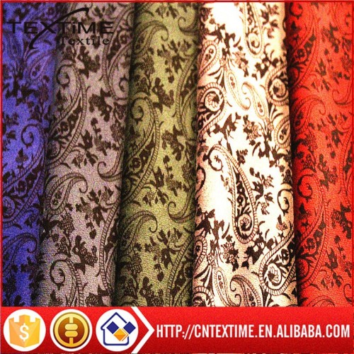 Printed garment fabric