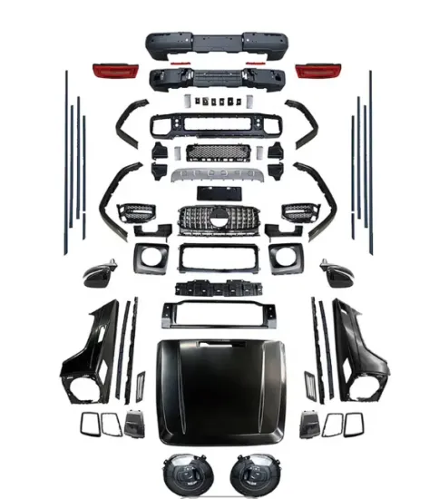 High Quality Car Bumper Kit for Mercedes-Benz G-Class W463 G63 G65 to W464 AMG - Front, Rear, Grille, Hood, Side Skirt, Lamps