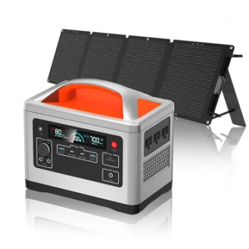 1000W Portable Power Station with Solar Panel