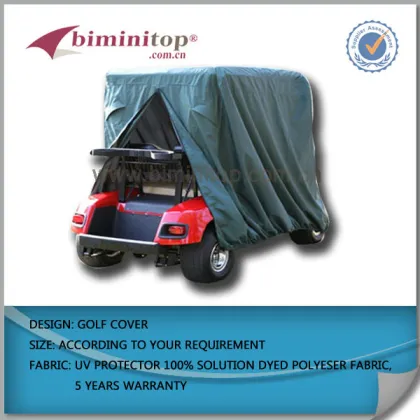 champion 4 passenger golf cart cover green