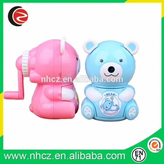 Bear Shaped customized Pencil Sharpener