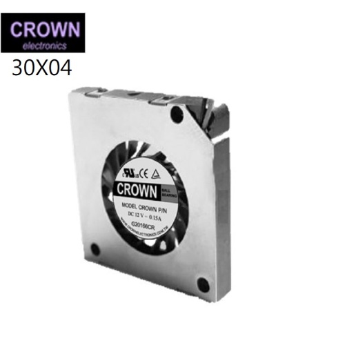 Soplador centrífugo de la corona 30x30x04 mm 5v ventilador DC