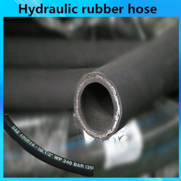 steel wire braid hydraulic Rubber hose high pressure rubber