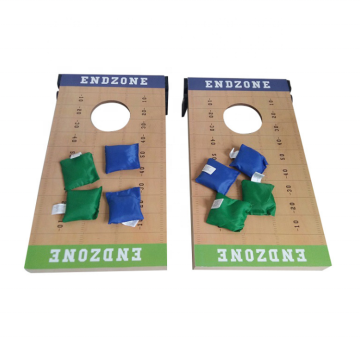 Custom Corn Hole: Wooden Bean Bag Toss for Outdoor Games