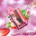 Fluum Bar TE5000 12ml白いレーブル蒸気