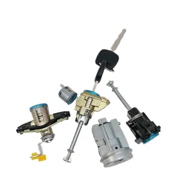 Treaton Auto Parts: Lock Cylinder Kit Set OEM 69058-60141 Compatible with Hilux & Landcruiser Models