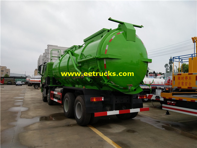 Dung Suction Tanker Trucks