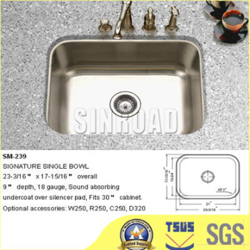cheap kitchen stainless steel sink