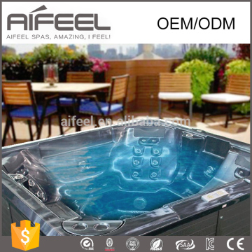 CE Approval indoor spa balboa system acrylic 5 person whirlpool massage hot tub